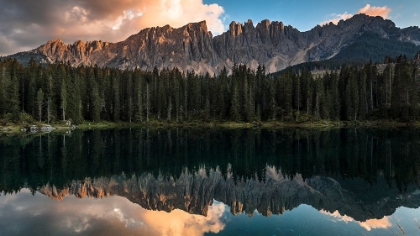 Picture of SUNSET AT LAKE CAREZZA
