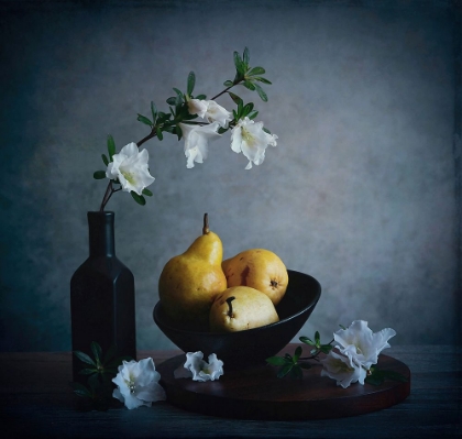 Picture of PEARS A FLOWERS