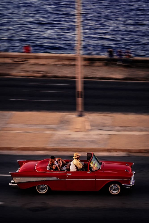 Picture of RED CAR DRIVING