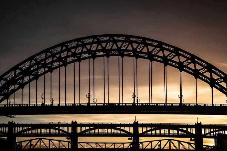 Picture of EVENING-TYNE BRIDGES