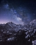 Picture of MILKY WAY OVER LONGS PEAK