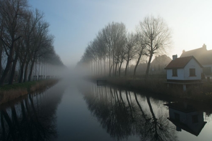 Picture of MIST ACROSS THE CANAL