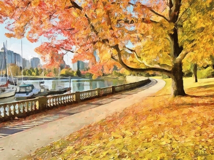 Picture of AUTUMN TREES IN THE CITY VIII