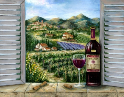 Picture of TUSCAN RED AND VINEYARD
