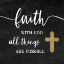 Picture of FAITH WITH GOD GOLD