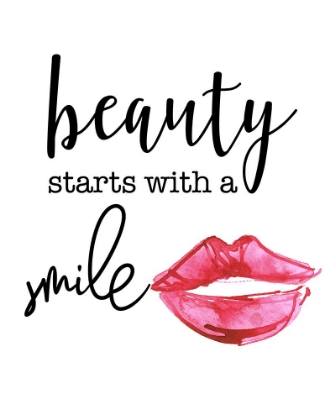 Picture of BEAUTY STARTS WITH A SMILE