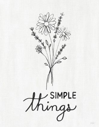 Picture of SIMPLE THINGS SKETCH
