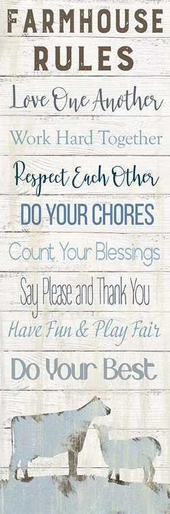 Picture of FARMHOUSE RULES