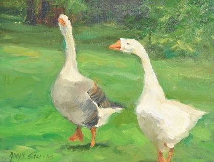 Picture of GEESE STROLL