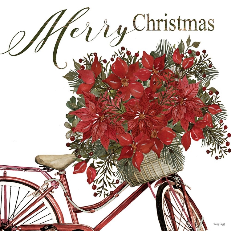 Picture of POINSETTIA BICYCLE