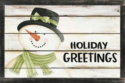 Picture of HOLIDAY GREETINGS SNOWMAN