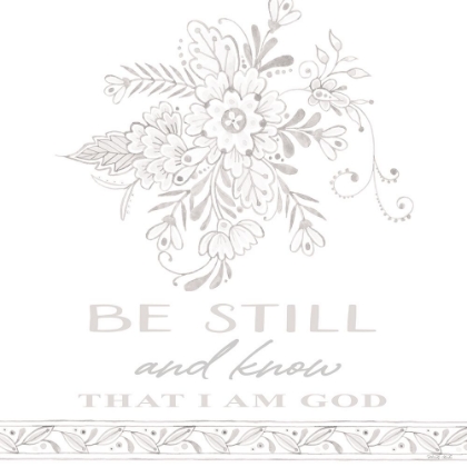 Picture of BE STILL AND KNOW