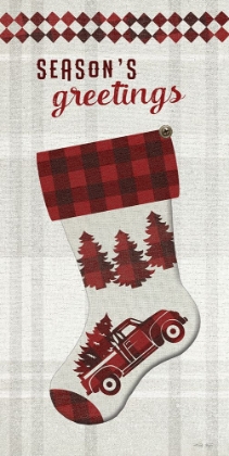 Picture of SEASONS GREETINGS STOCKING   