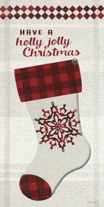 Picture of HOLLY JOLLY CHRISTMAS STOCKING  