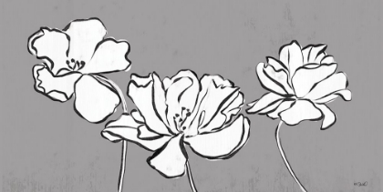 Picture of THREE BLOOMS SKETCH