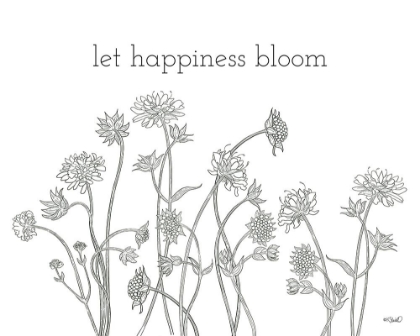 Picture of LET HAPPINESS BLOOM