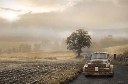 Picture of GOLDEN FOGGY ROAD