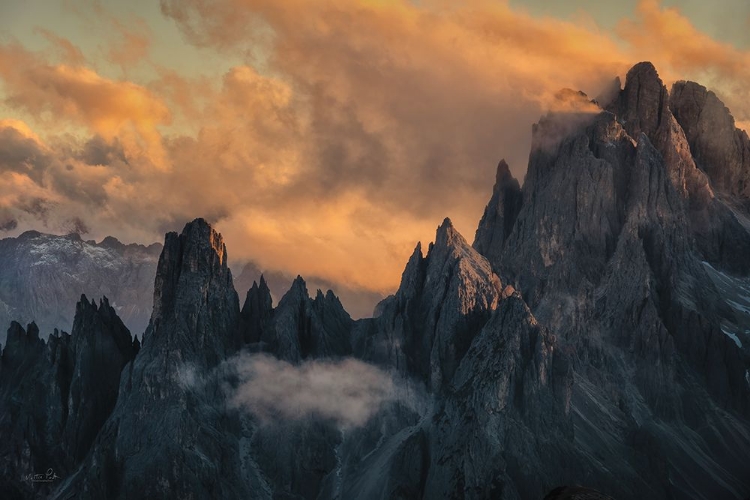 Picture of DRAMATIC SUNSET IN THE DOLOMITES 