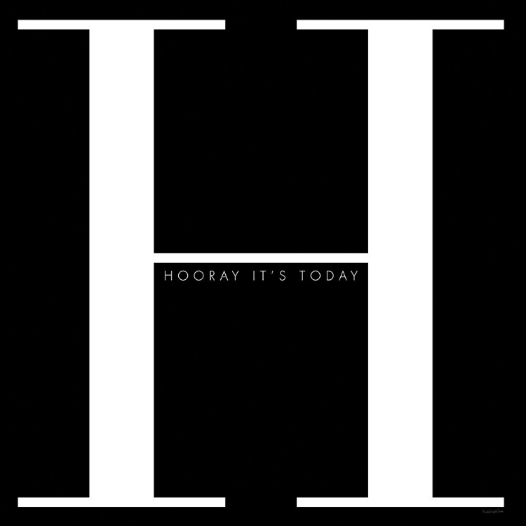 Picture of H IS FOR HOORAY