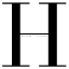 Picture of H IS FOR HOORAY ON WHITE