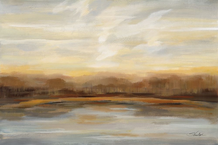 Picture of FALL LAKE SUNSET