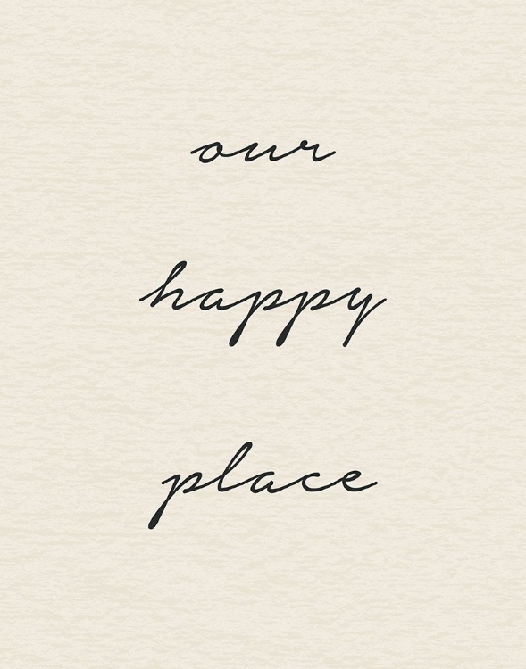 Picture of OUR HAPPY PLACE VERTICAL