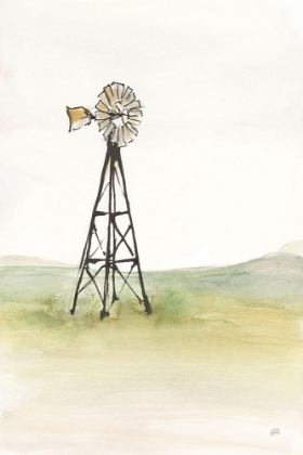 Picture of WINDMILL LANDSCAPE I