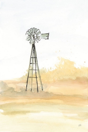 Picture of WINDMILL LANDSCAPE III