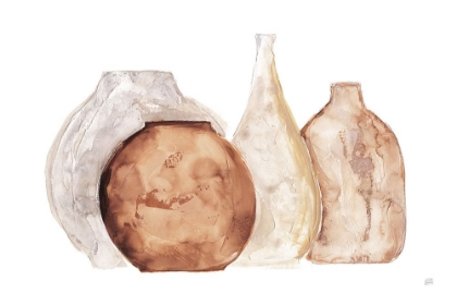 Picture of EARTHY NEUTRAL VASES IV
