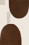 Picture of HALF DOMES II BROWN NO BORDER