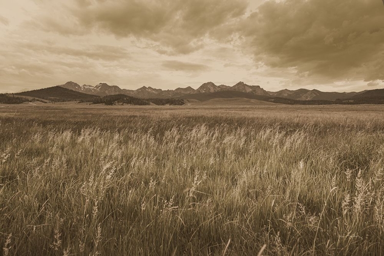 Picture of SAWTOOTH MOUNTAINS IDAHO II DARK