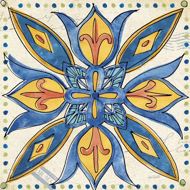 Picture of TUSCAN SUN TILES II TALAVERA