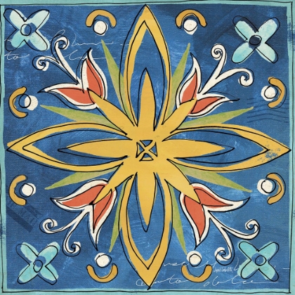 Picture of TUSCAN SUN TILES I COLOR TALAVERA