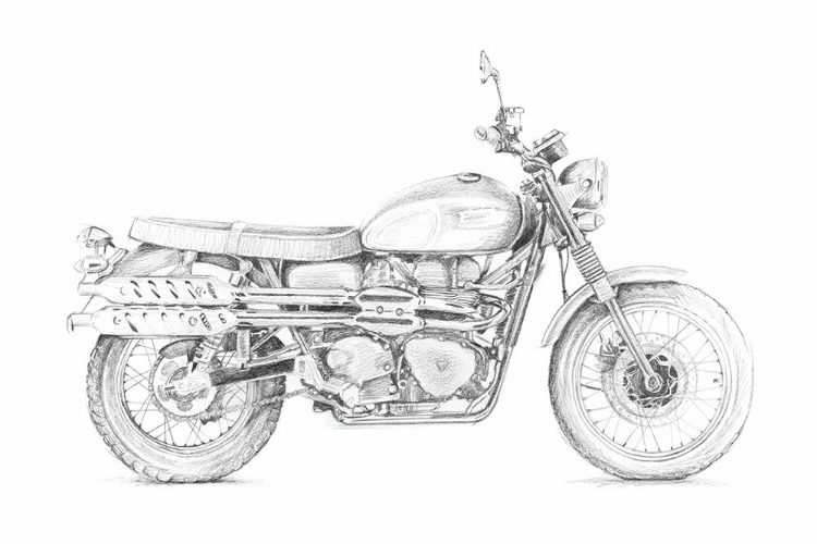 Picture of MOTORCYCLE SKETCH III