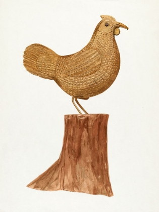 Picture of LITTLE WOODEN HEN