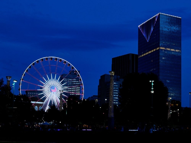 Picture of NIGHT SKYLINE OF ATLANTA-GEORGIA II