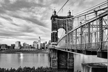 Picture of SUSPENSION BRIDGE IN COVINGTON-KENTUCKY