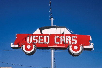 Picture of VINCE KOLB AUTO SALES SIGN-JEFFERSON CITY-MISSOURI