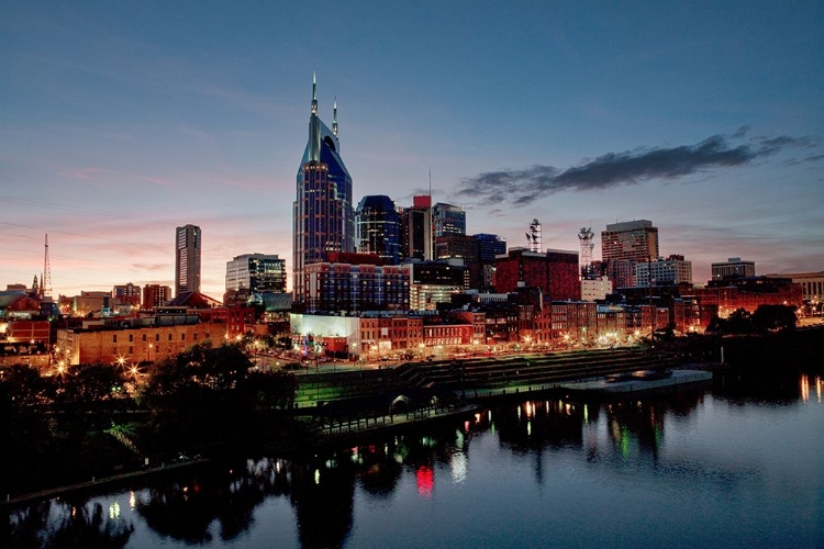 Picture of NASHVILLE-TENNESSEE SKYLINE