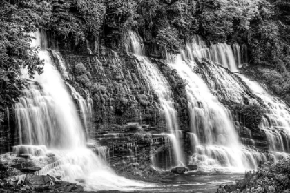 Picture of WATERFALL AT ROCK ISLAND STATE PARK TENNESSEE