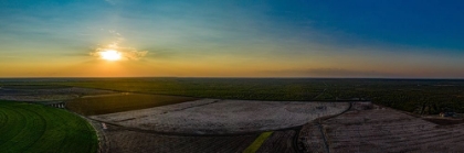 Picture of AERIAL PANORAMA OF THE ERNIE SCHIRMER FARMS COTTON HARVEST IN BATESVILLE-TEXAS