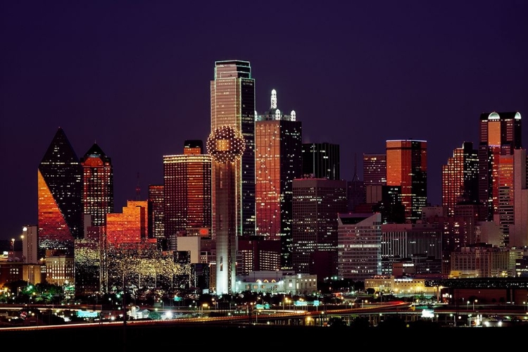 Picture of DUSK VIEW OF DALLAS-TEXAS