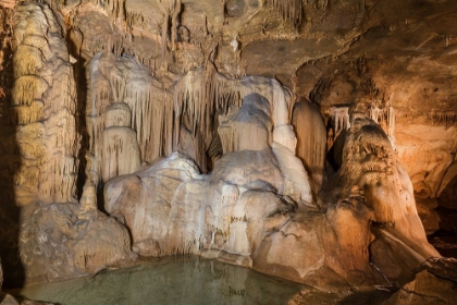 Picture of FORMATIONS IN THE CAVE WITHOUT A NAME-LOCATED NEAR BOERNE IN KENDALL COUNTY-TEXAS