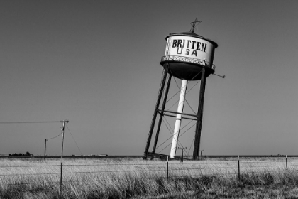 Picture of TILTED WATER TOWER IN TEXAS