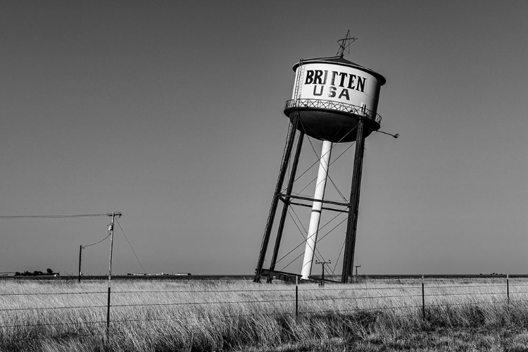 Picture of TILTED WATER TOWER IN TEXAS