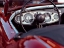 Picture of VINTAGE RED SPORTS CAR INTERIOR