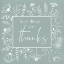 Picture of GIVE THANKS FLORAL SKETCH