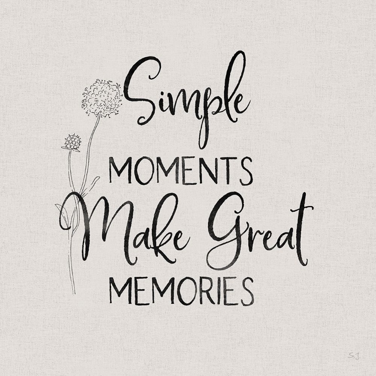 Picture of SIMPLE MOMENTS