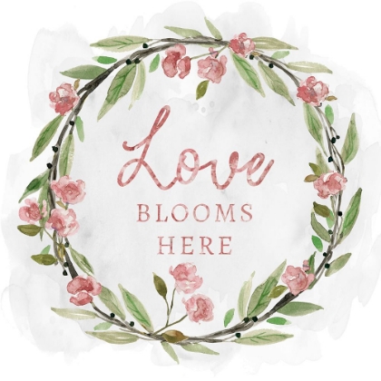 Picture of LOVE BLOOMS WREATH