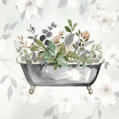 Picture of SOFT FLORAL TUB I